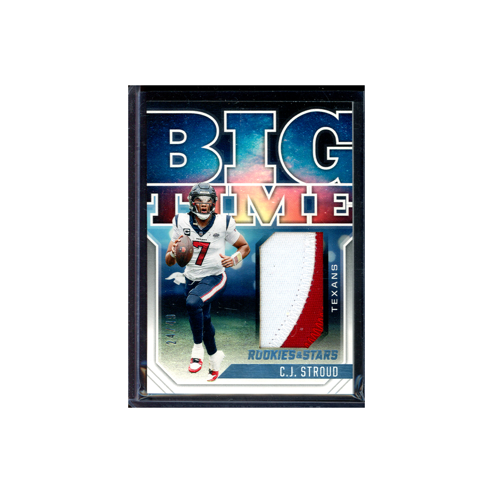 CJ Stroud 2023 Panini Rookies & Stars Football Rookie Big Time Patch /49
