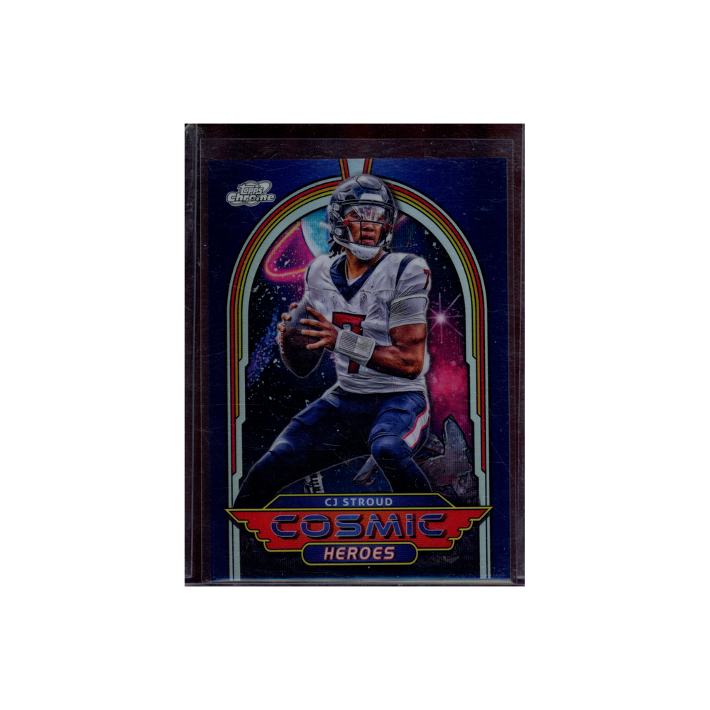 CJ Stroud 2024 Topps Cosmic Chrome Football Heroes SSP