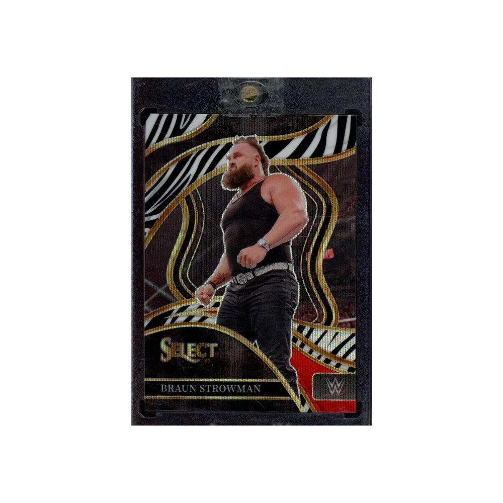 Braun Strowman 2024 Panini Select WWE Ringside Zebra
