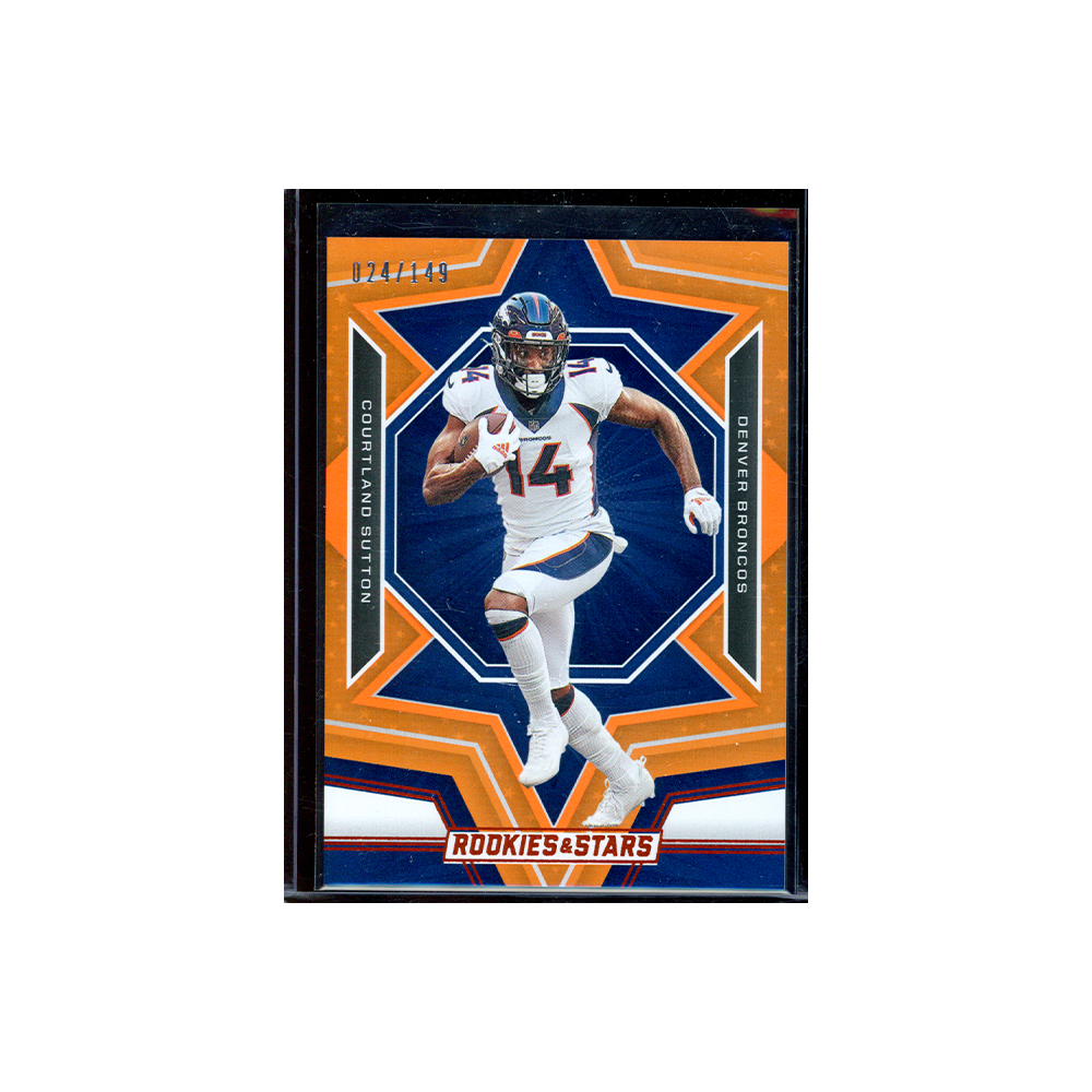 Courtland Sutton 2023 Panini Rookies & Stars Football Orange /149