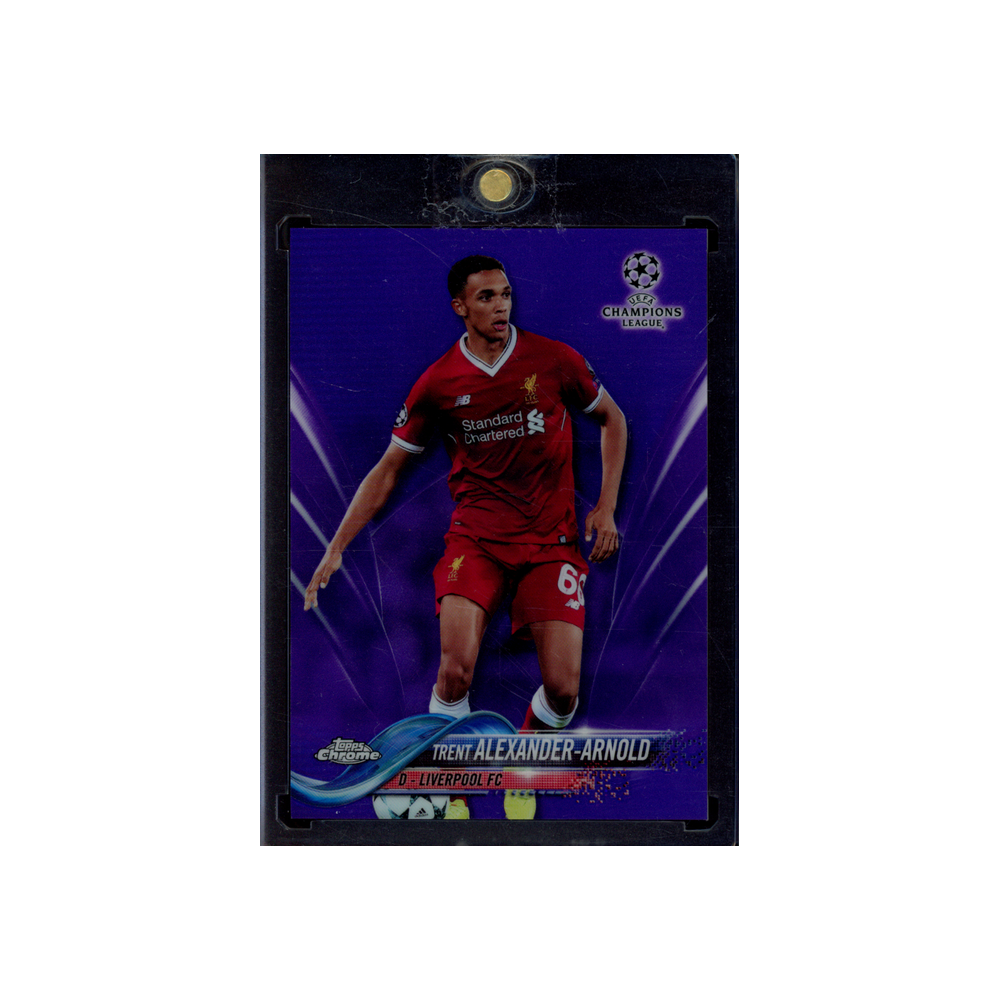 Trent Alexander-Arnold 2018 Topps Chrome Purple /250