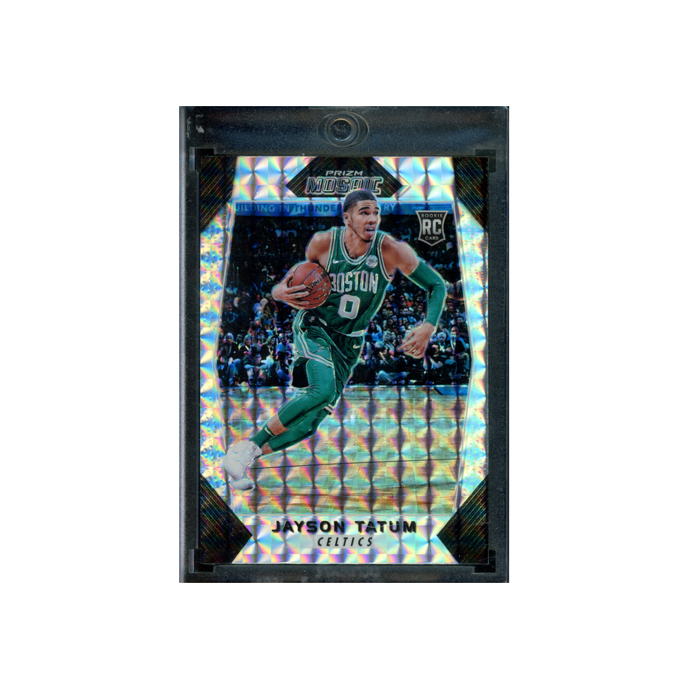 Jayson Tatum 2017-18 Panini Mosaic Basketball Mosaic Prizm Rookie