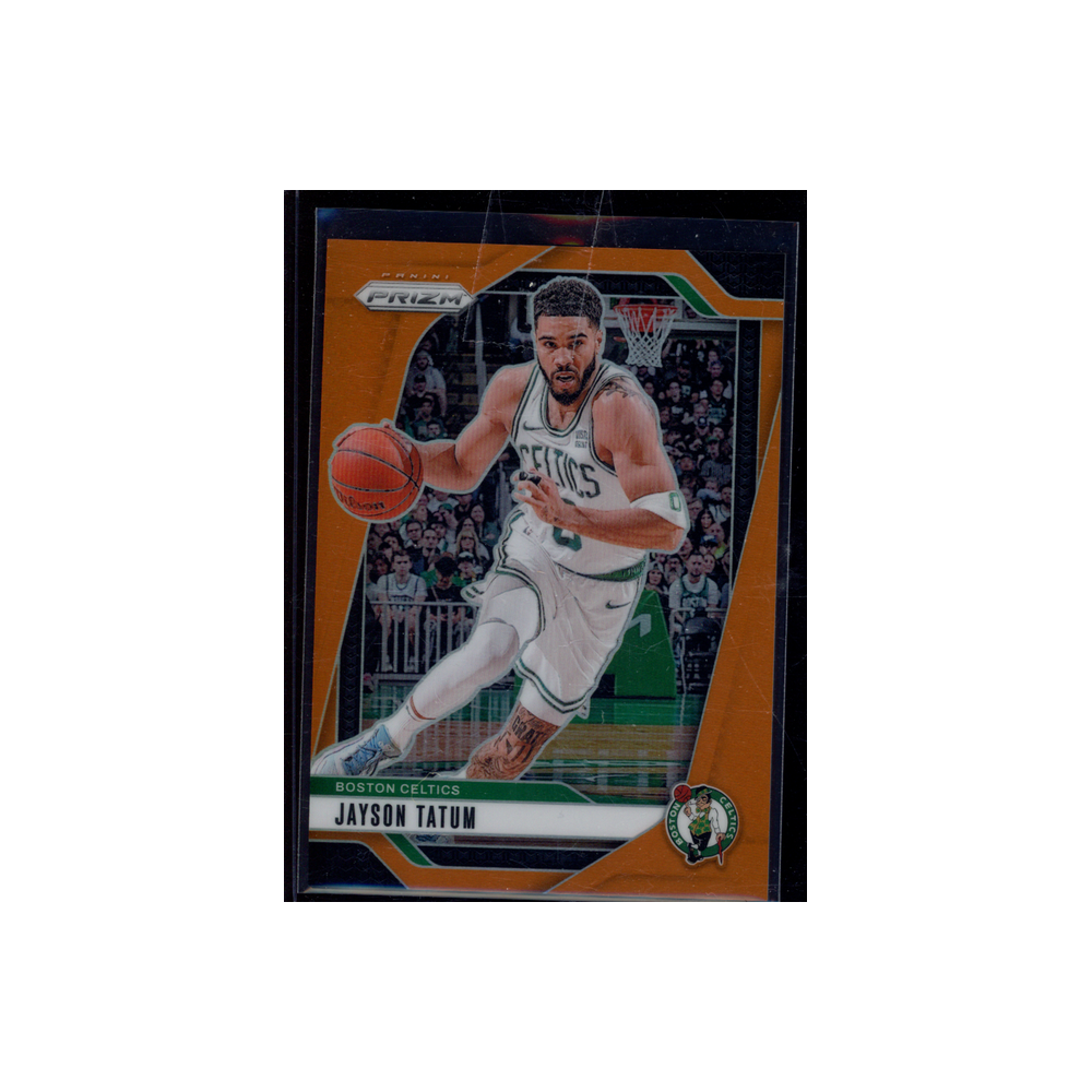 Jayson Tatum 2024-25 Panini Prizm Basketball Orange /49