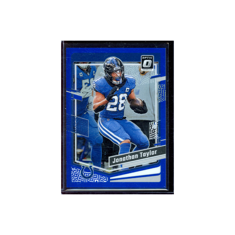 Jonathan Taylor 2023 Panini Donruss Optic Football Blue /199
