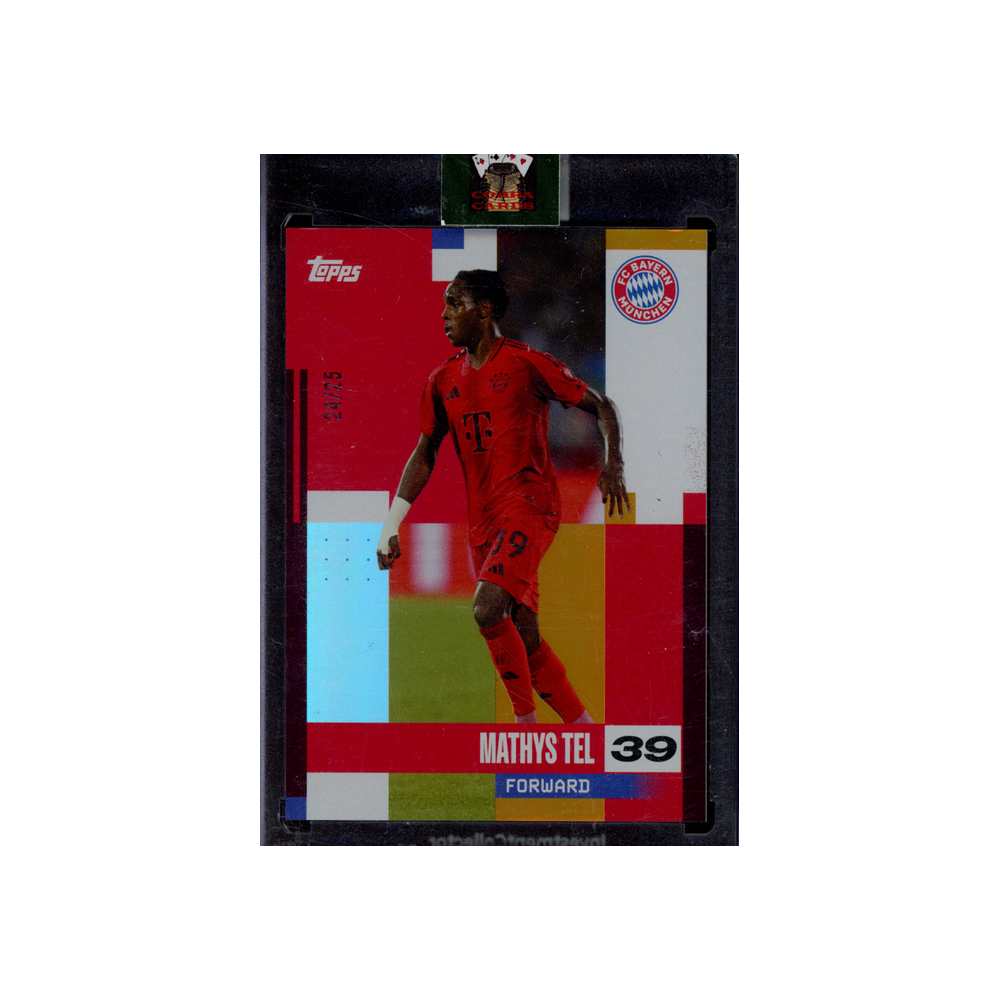 Mathys Tel 2025 Topps Bayern Team Set /25