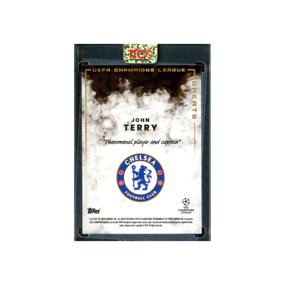 John Terry 2022 Topps Greats UCL Auto 1/1