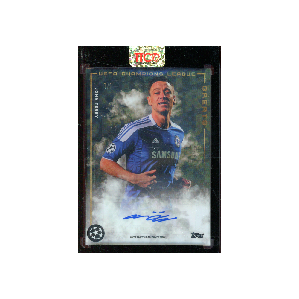 John Terry 2022 Topps Greats UCL Auto 1/1