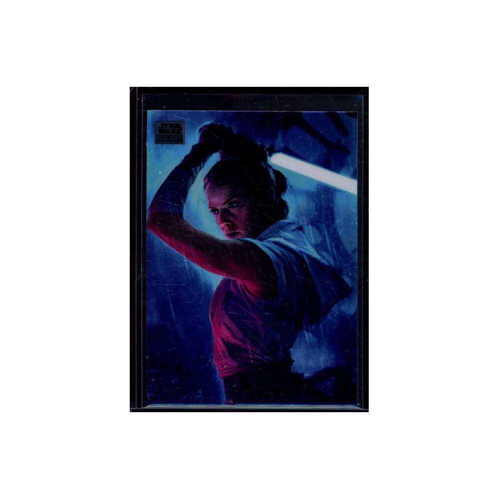 The Duel: Rey 2024 Topps Star Wars Galaxy Chrome