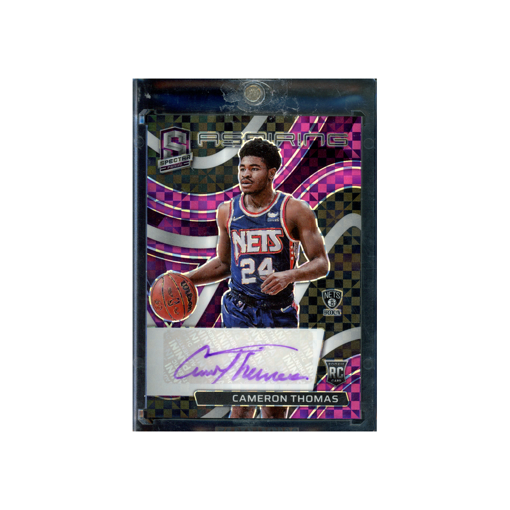 Cameron Thomas 2021-22 Panini Spectra Basketball Aspiring RPA Purple /35