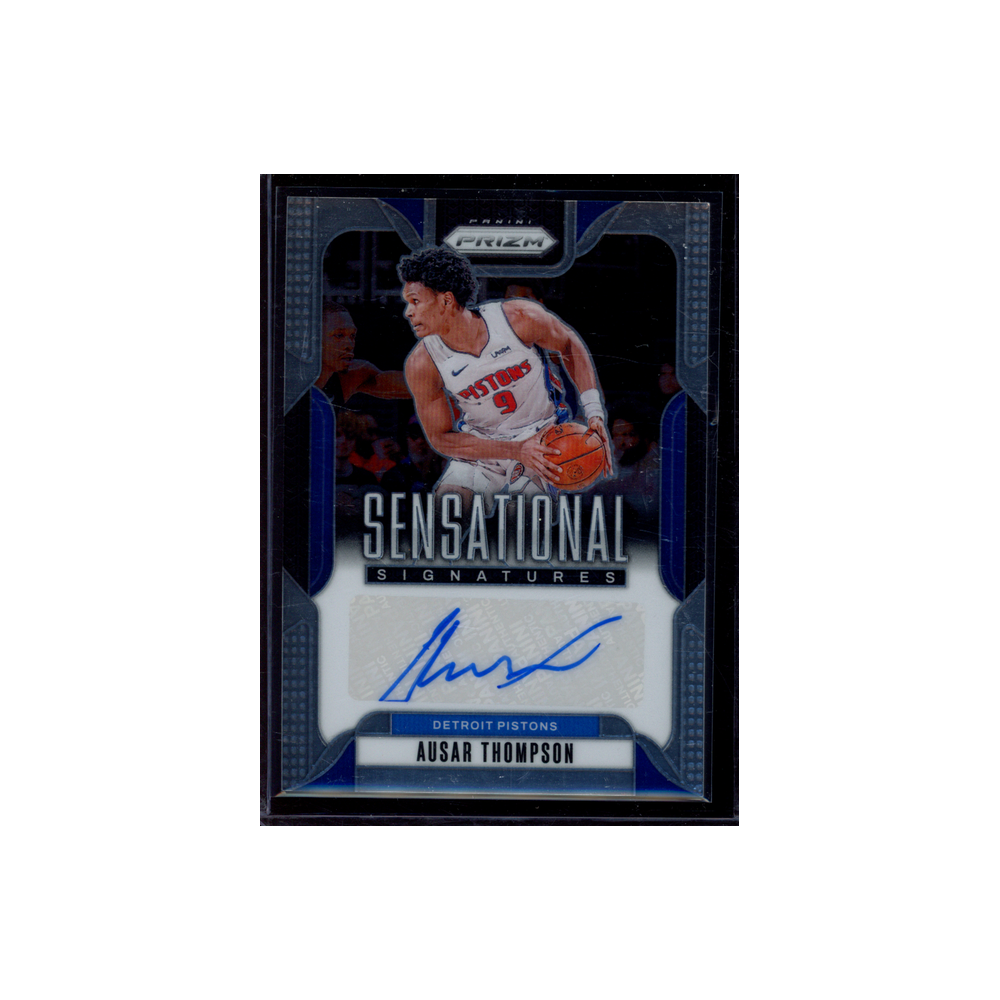 Ausar Thompson 2024-25 Panini Prizm Basketball Sensational Signatures
