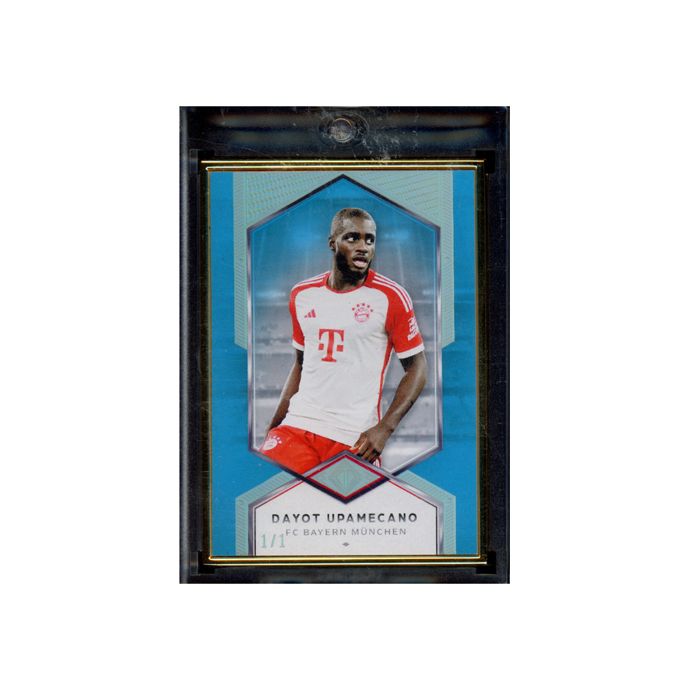 Dayot Upamecano 2024 Topps Transcendent Framed 1/1