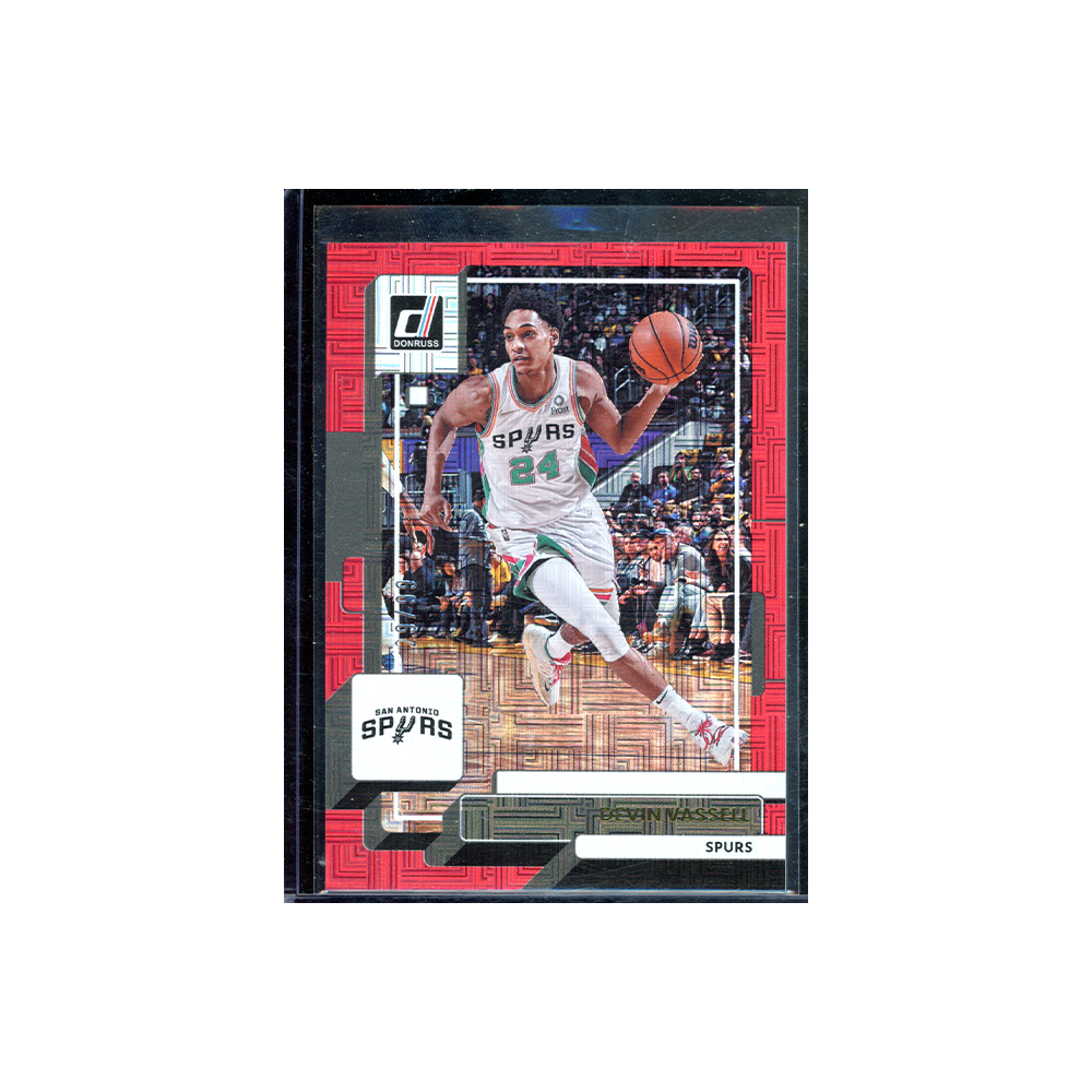 Devin Vassell 2022-23 Panini Donruss Basketball Red Choice /99