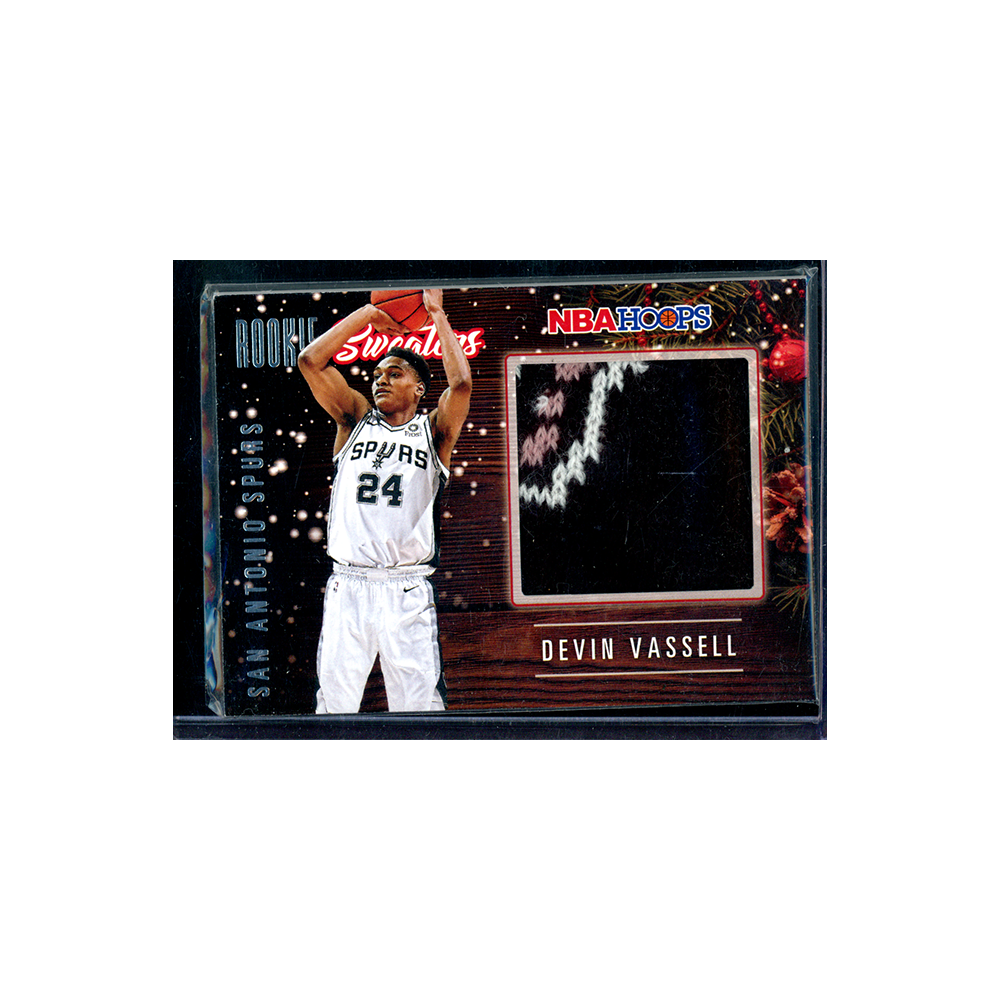 Devin Vassell 2020-21 Panini Hoops Basketball Rookie Sweaters Patch