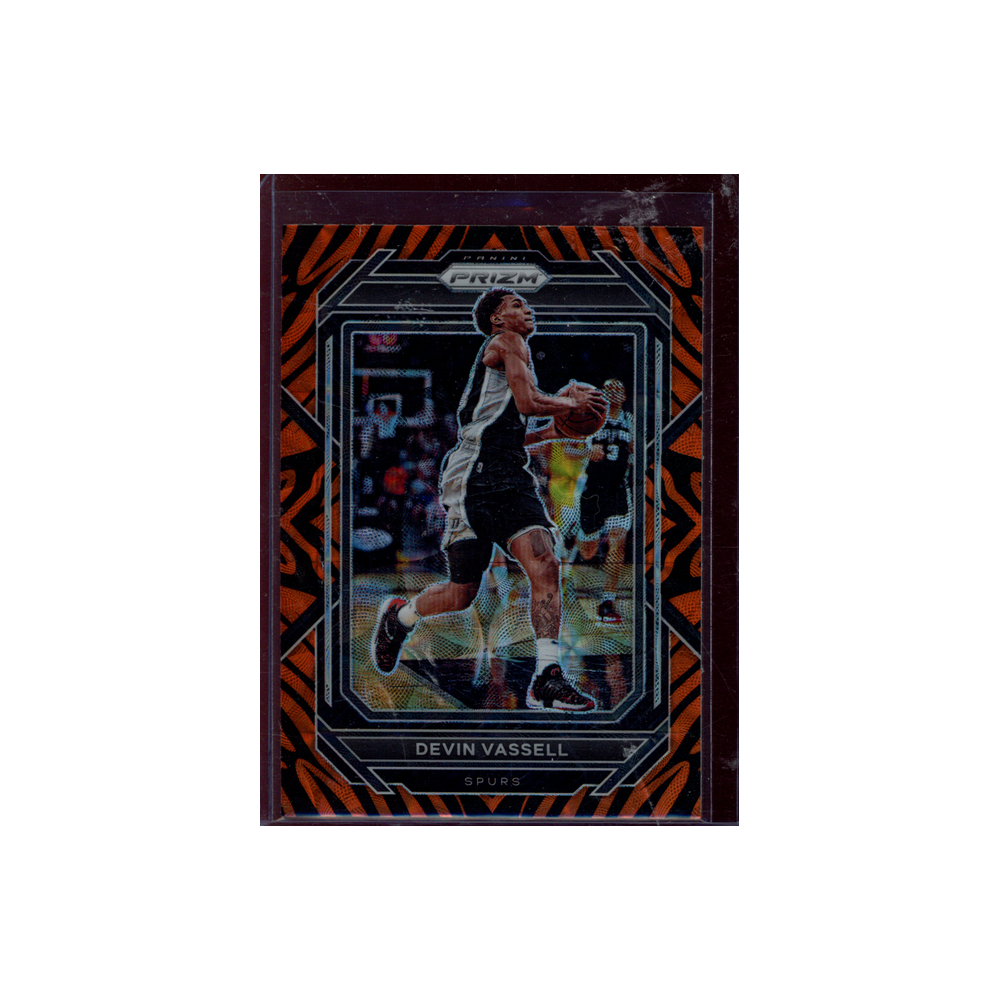 Devin Vassell 2022-23 Panini Prizm Basketball Tiger Stripe Prizm