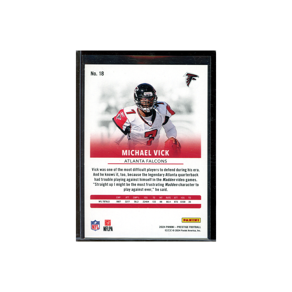 Michael Vick 2024 Panini Prestige Football Red /399