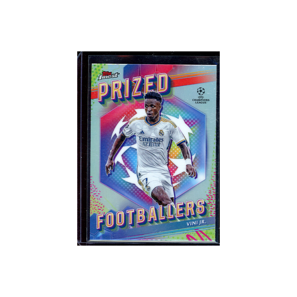 Vini Jr. 2023-24 Topps Finest UCC Soccer Prized Footballers