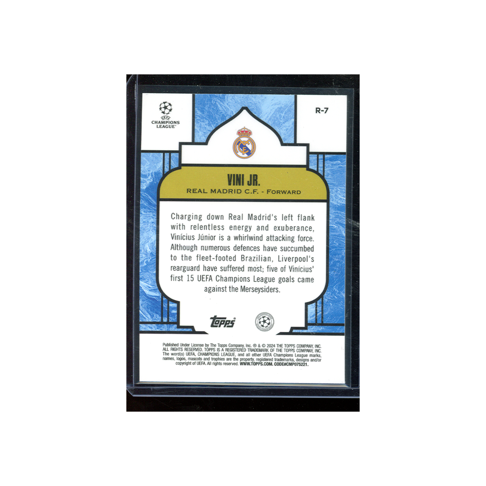 Vini Jr. 2024 Topps Merlin Renaissance