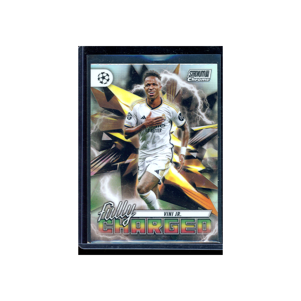 Vini Jr. 2024 Topps Stadium Club Chrome Fully Charged