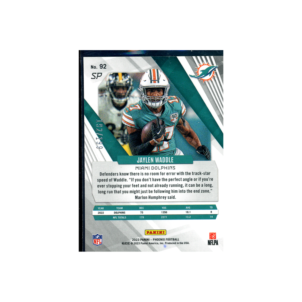 Jaylen Waddle 2024 Panini Phoenix Football Red /199