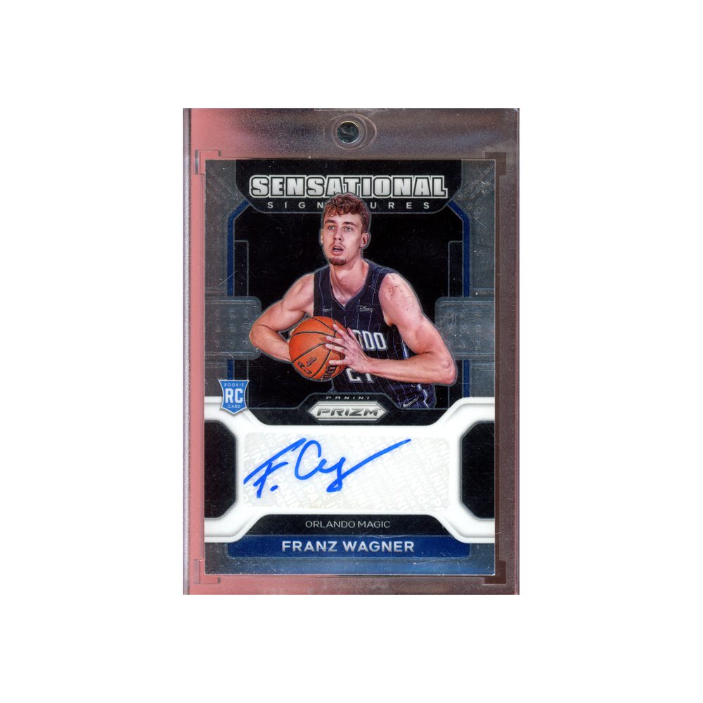 Franz Wagner 2021-22 Panini Prizm Basketball Seansational Signatures Rookie Auto