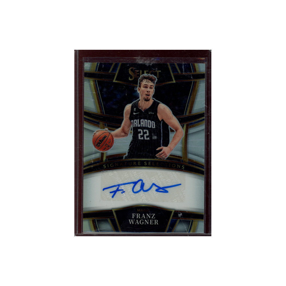 Franz Wagner 2022-23 Panini Select Basketball Signature Selections