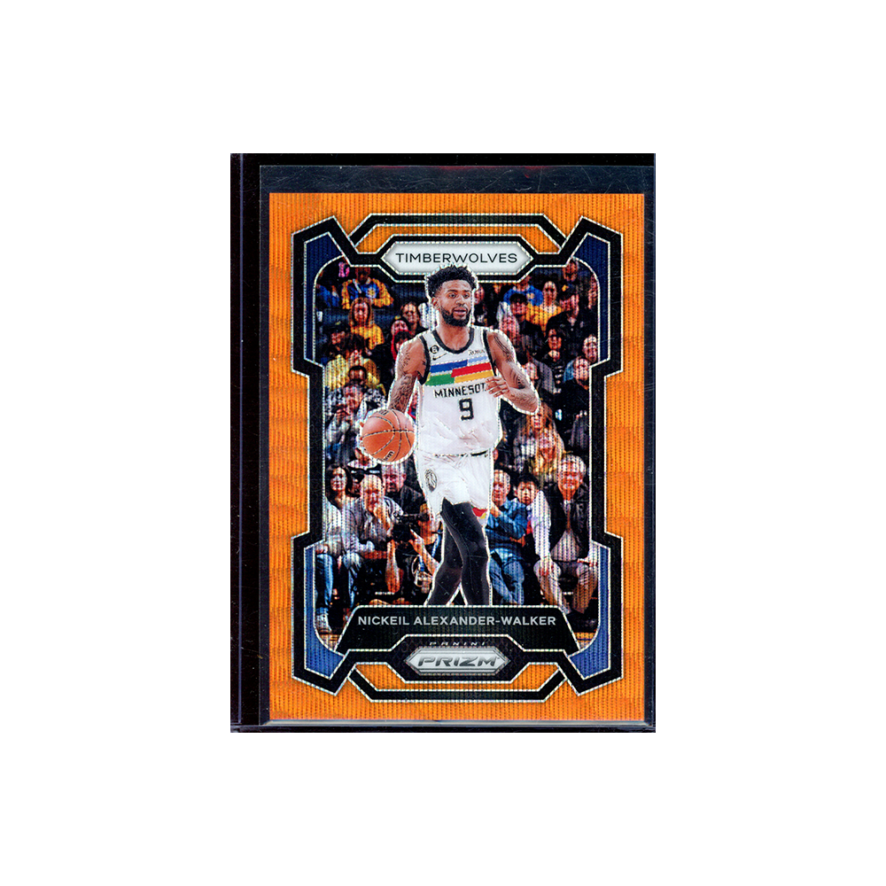 Nickeil Alexander-Walker 2023-24 Panini Prizm Basketball Orange Wave /60