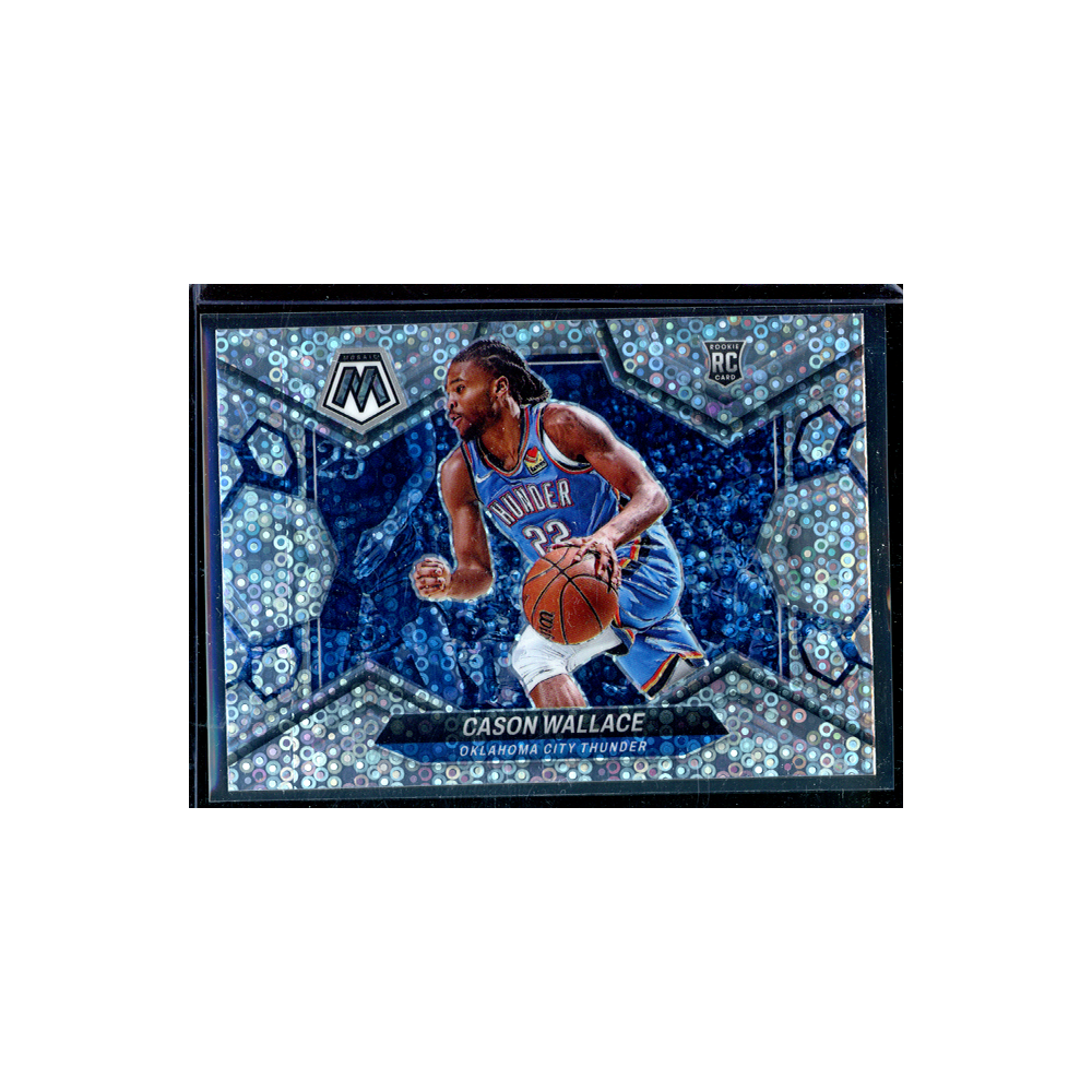 Cason Wallace 2023-24 Panini Mosaic Basketball Fast Break Variation Rookie