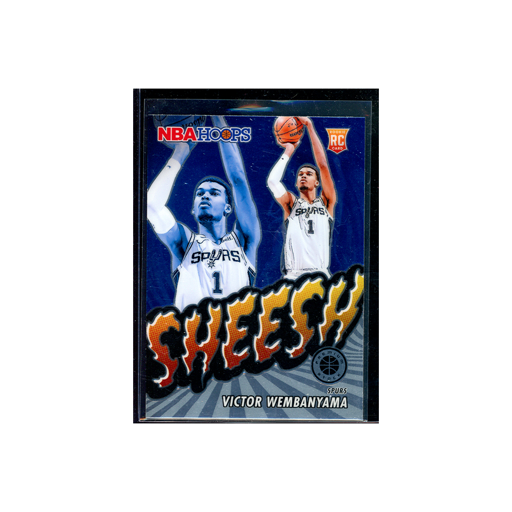 Victor Wembanyama 2023-24 Panini Premium Stock Basketball Sheesh