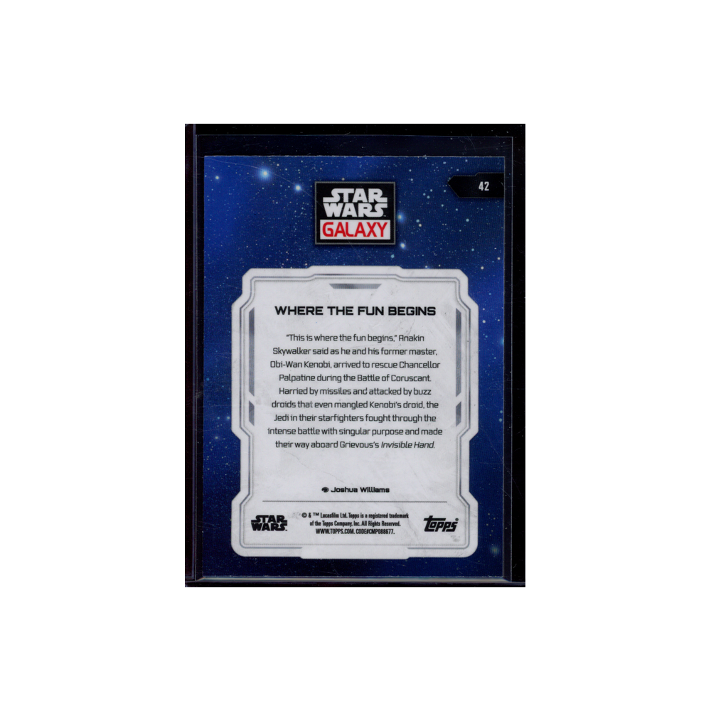 Where the Fun begins 2024 Topps Star Wars Galaxy Chrome