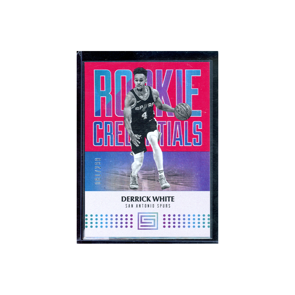 Derrick White 2017-18 Panini Status Basketball Rookie Credentials /299