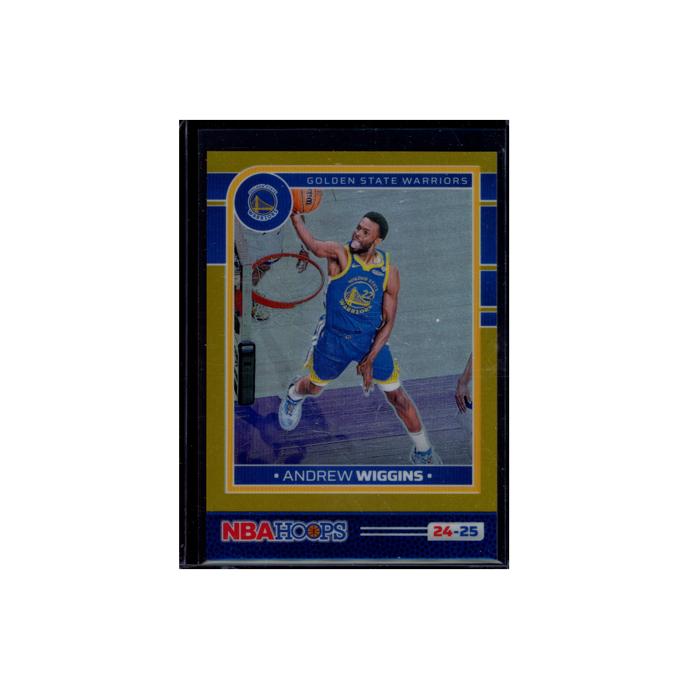 Andrew Wiggins 2024-25 Panini Hoops Basketball Gold /10