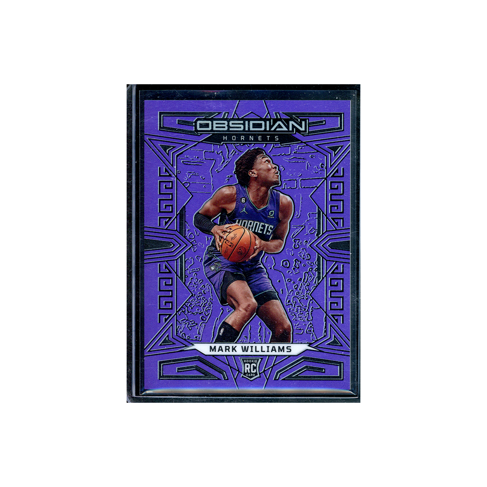 Mark Williams 2022-23 Panini Obsidian Basketball Purple Rookie /49