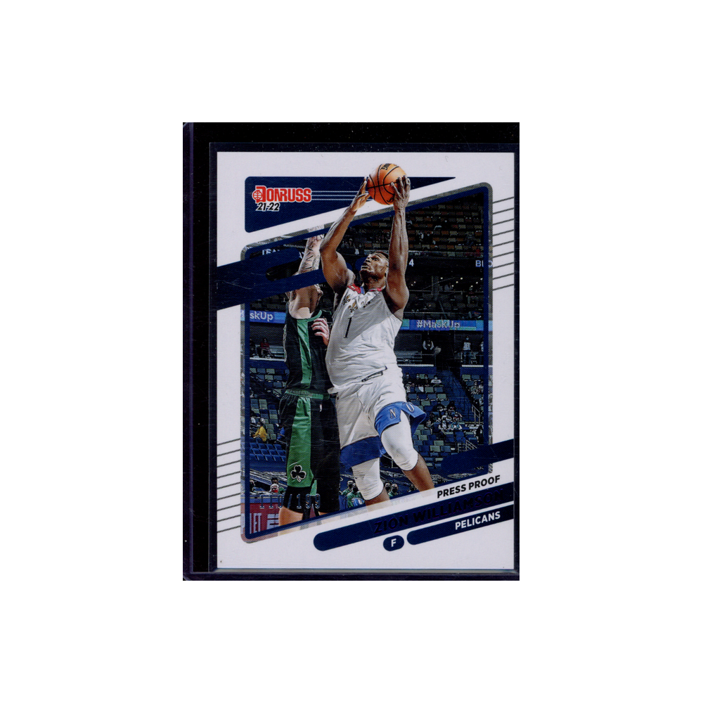 Zion Williamson 2021-22 Panini Donruss Basketball Press Proof /199