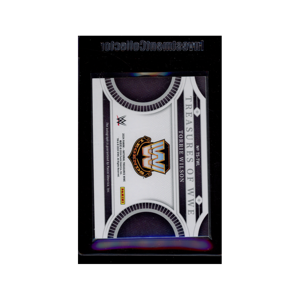 Torrie Wilson 2024 Panini National Treasures WWE Treasures of WWE Auto /99