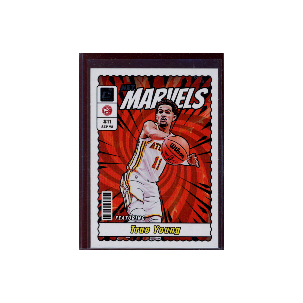 Trae Young 2023-24 Panini Donruss Basketball Net Marvels
