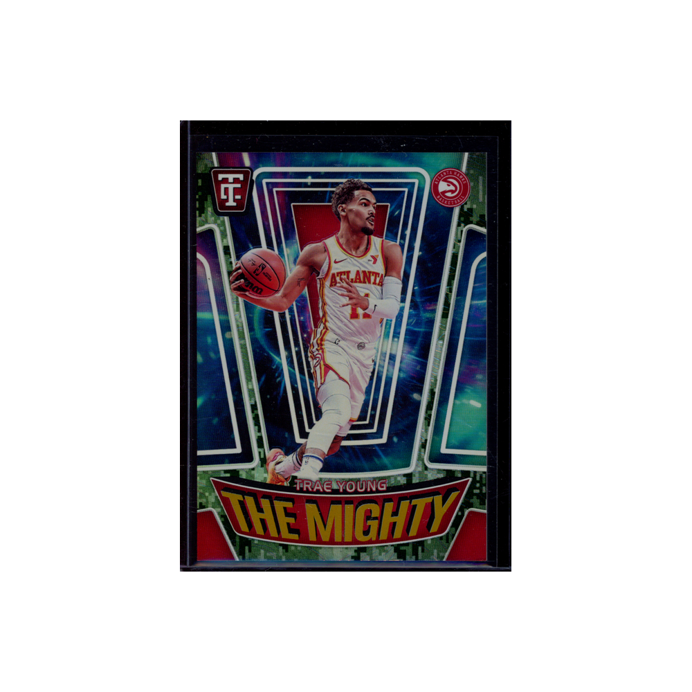 Trae Young 2024-25 Panini Totally Certified The Mighty /25