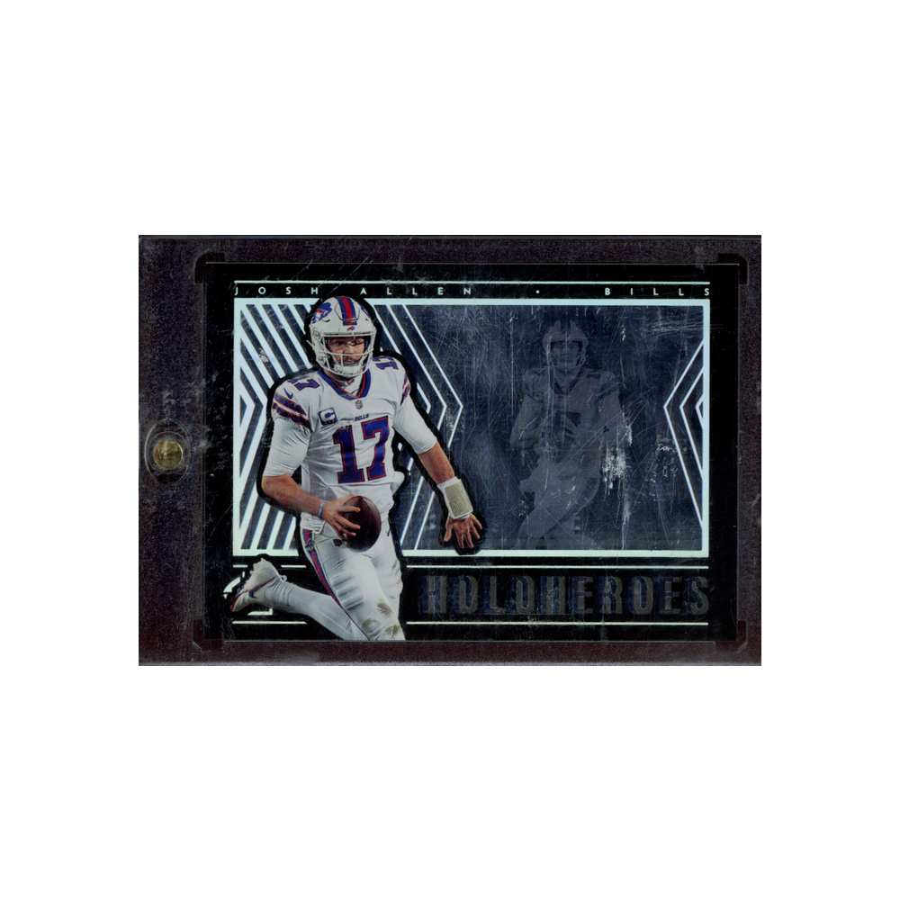 Josh Allen 2022 Panini Illusions Football Holoheroes