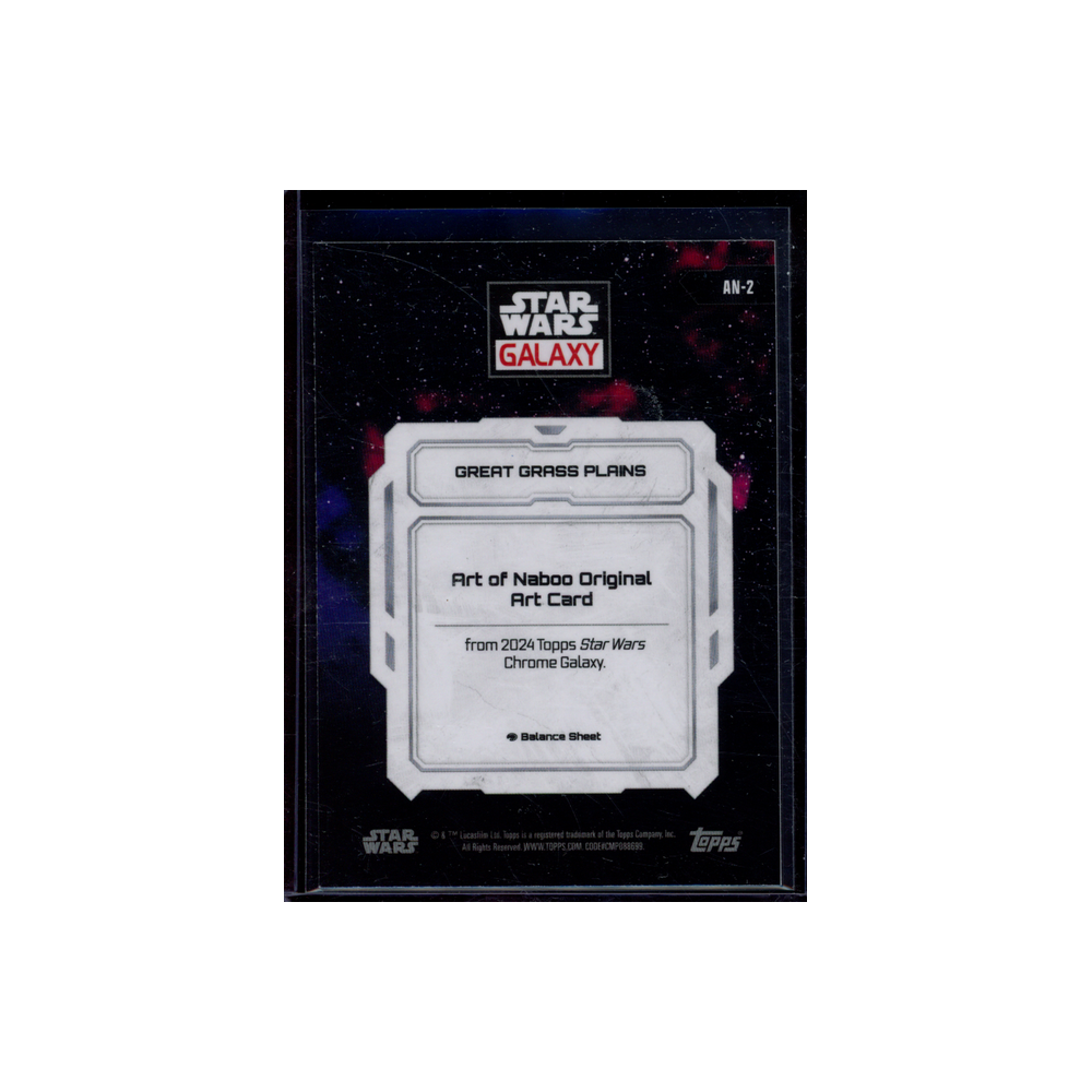 Great Grass Plains 2024 Topps Star Wars Galaxy Chrome