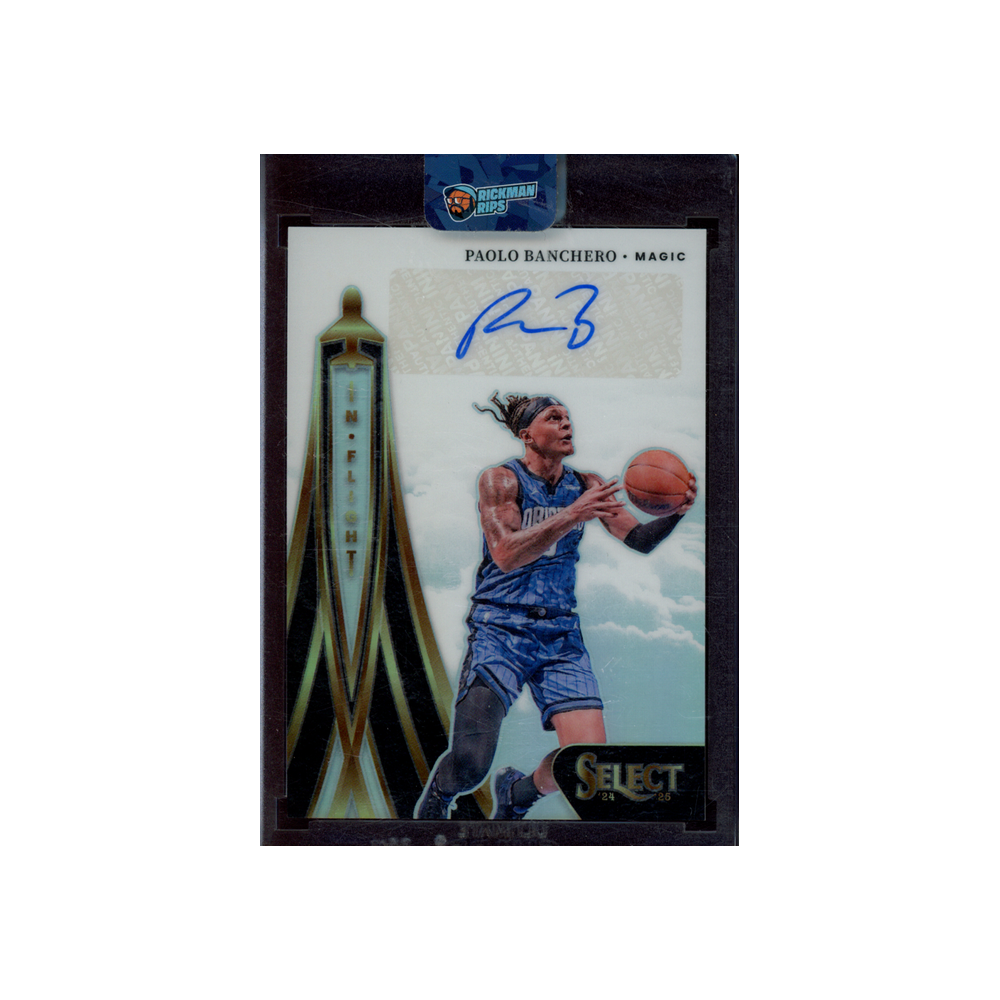 Paolo Banchero 2024-25 Panini Select Basketball In Flights Auto /249