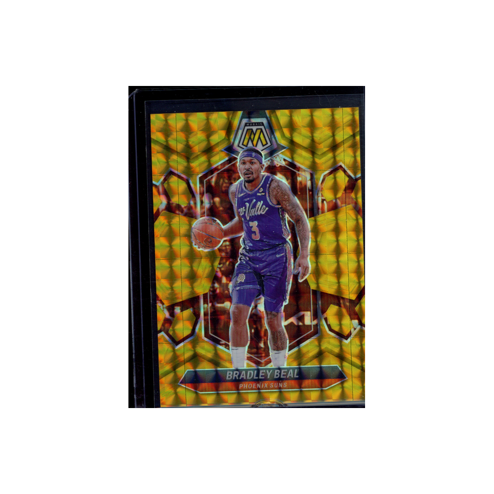 Bradley Beal 2023-24 Panini Mosaic Basketball Gold /10