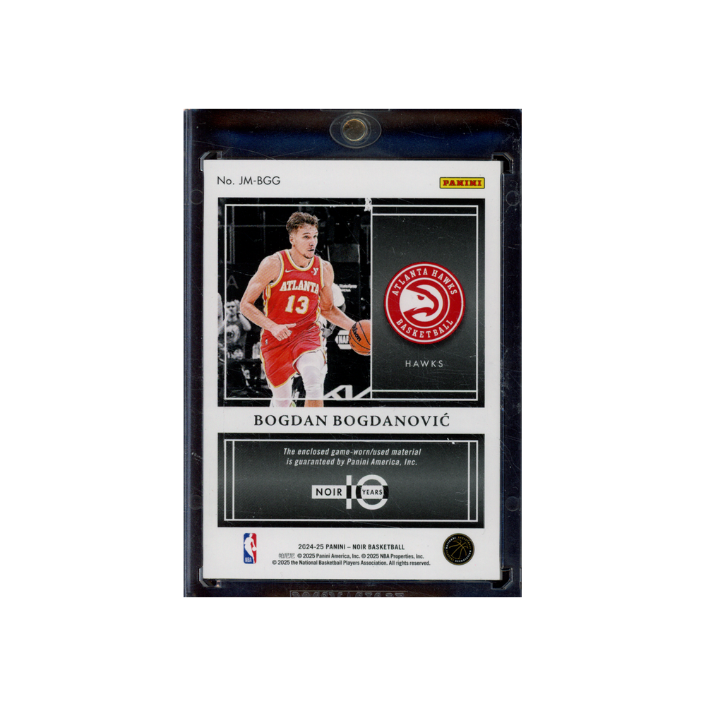 Bogdan Bogdanovic 2024-25 Panini Noir Basketball Patch /5