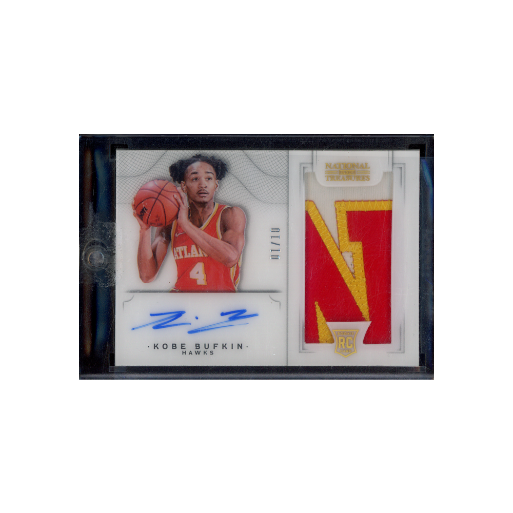 Kobe Bufkin 2023-24 Panini National Treasures Basketball RPA Gold /10
