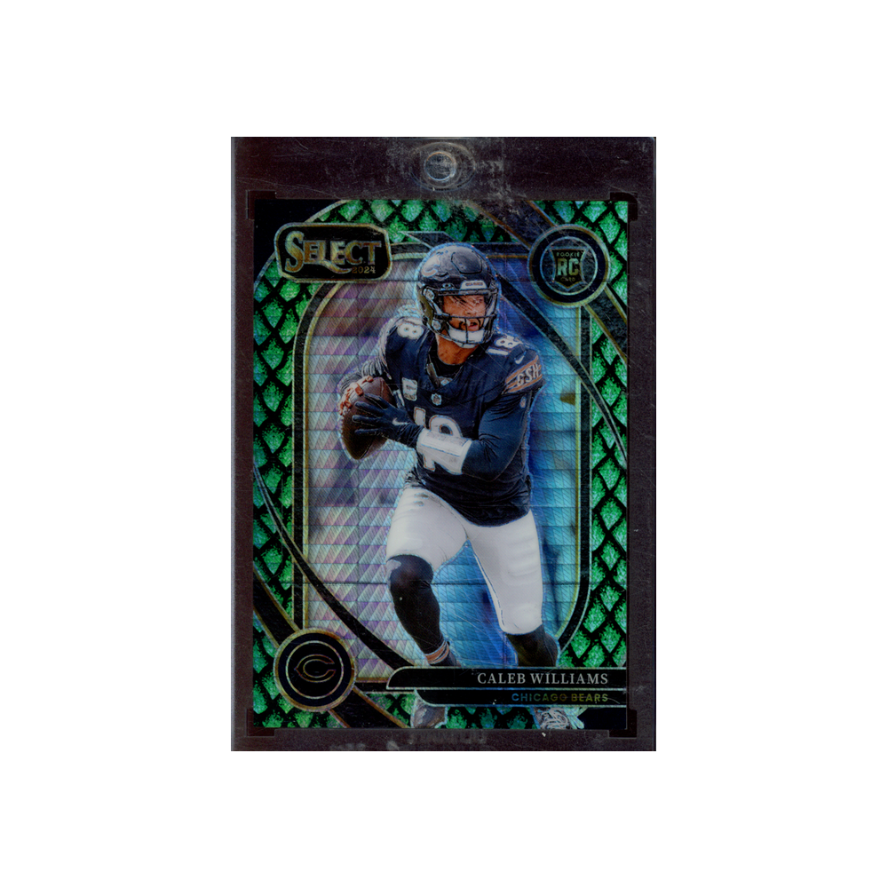 Caleb Williams 2024 Panini Select Football Dragon Scale Rookie /81