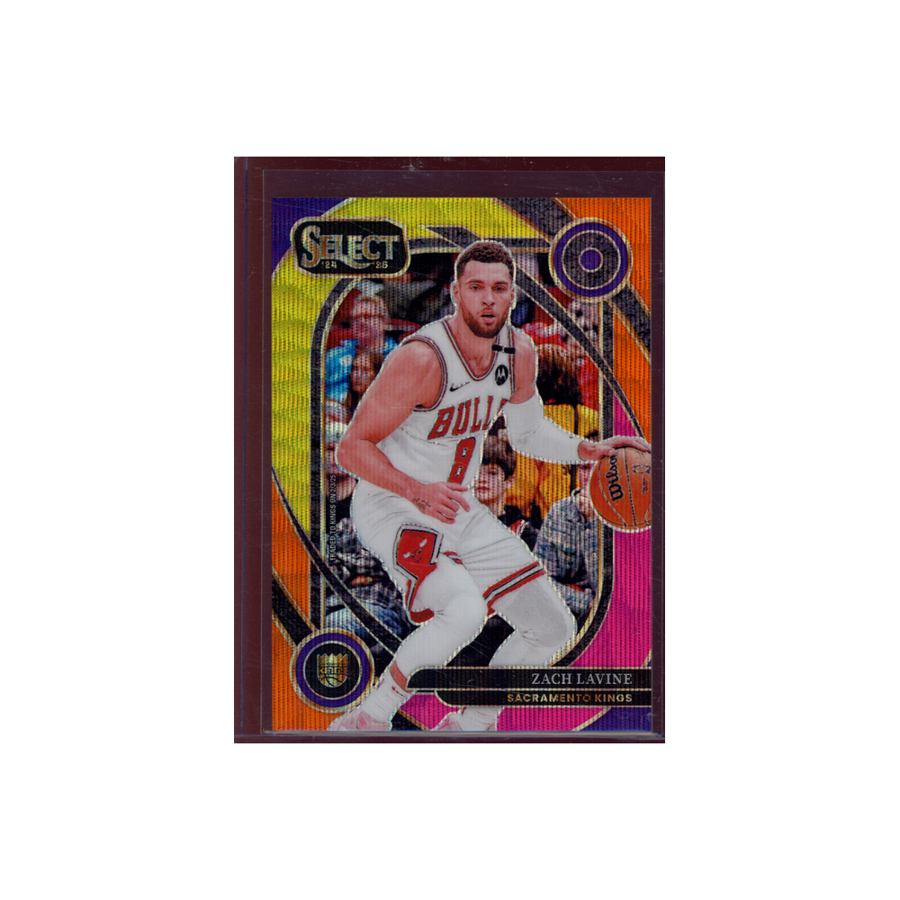Zach Lavine 2024-25 Panini Select Basketball Tri Color Courtside /20