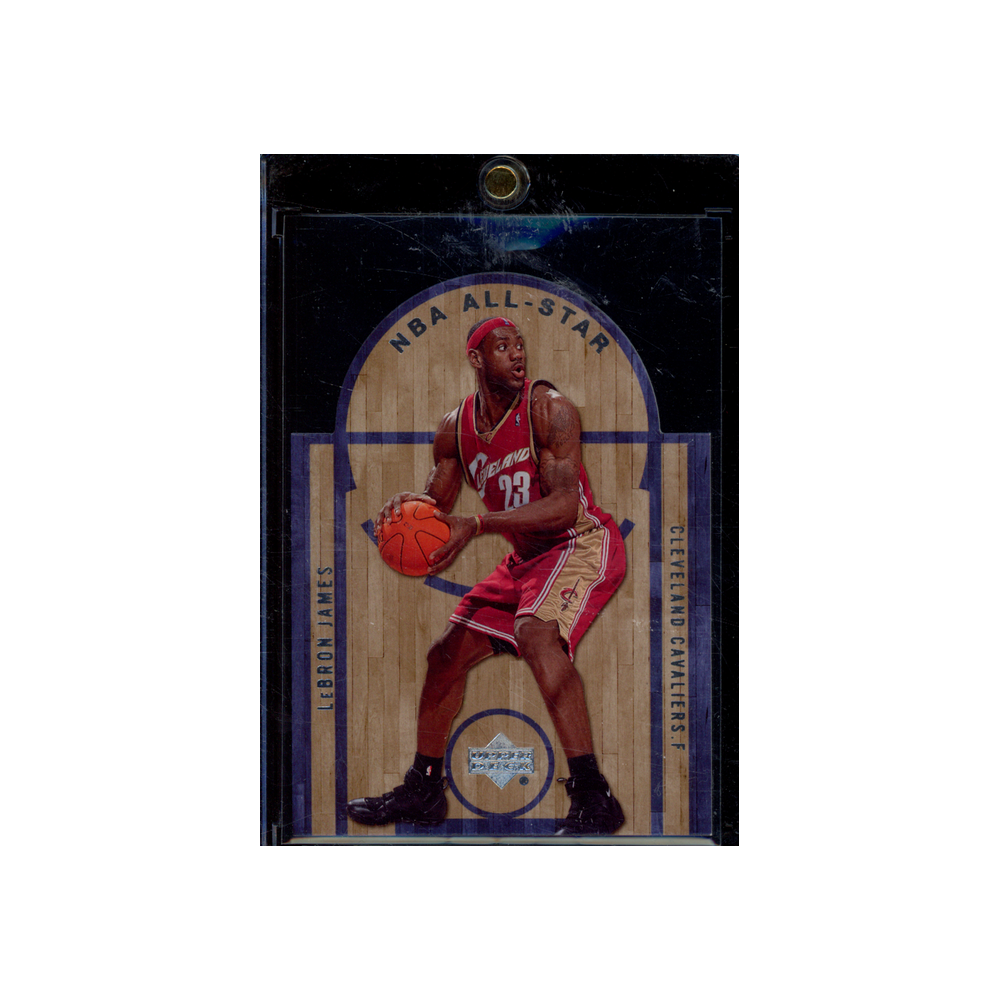 LeBron James 2007-08 Upper Deck NBA All-Stars Die-Cut