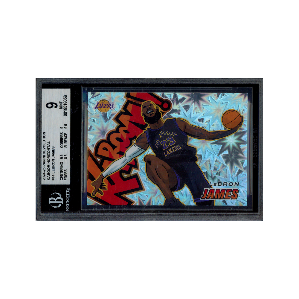 LeBron James 2024-25 Panini Revolution Basketball Kaboom BGS 9