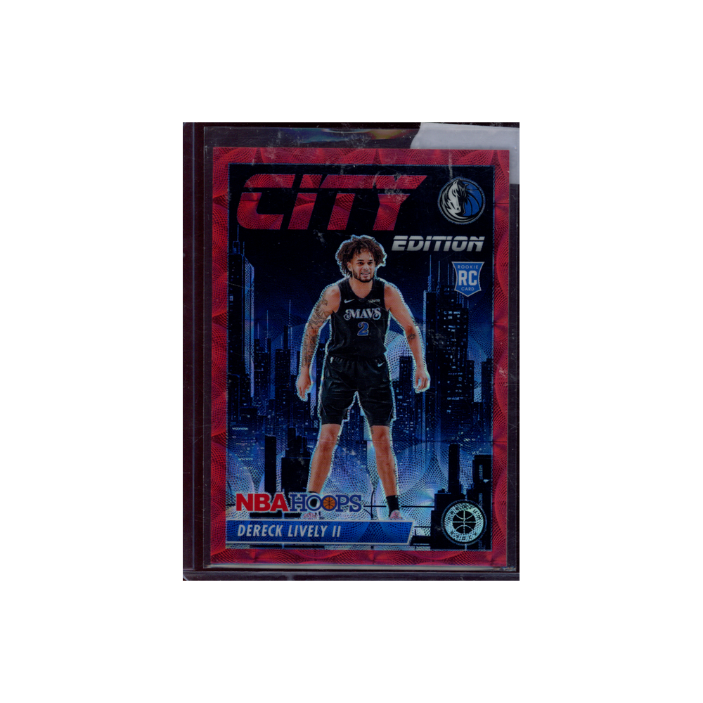 Dereck Lively II 2023-24 Panini Premium Stock Basketball Rookie Red Premium /88
