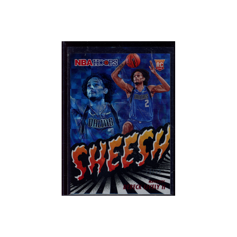 Dereck Lively II 2023-24 Panini Hoops Basketball Sheesh Rookie /99
