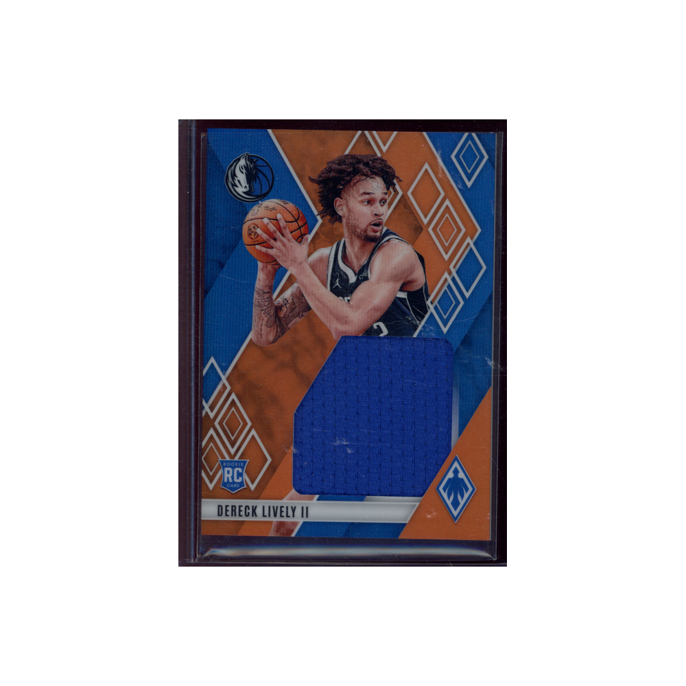 Dereck Lively II 2023-24 Panini Phoenix Basketball Rookie Jersey /75