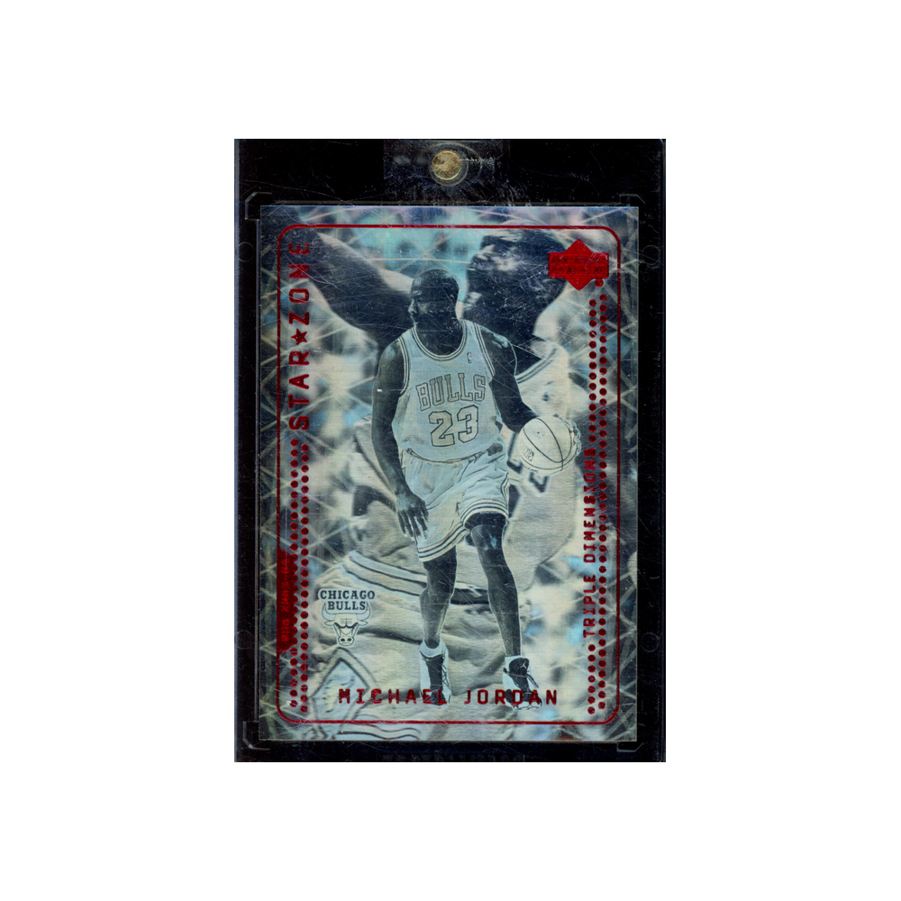 Michael Jordan 2004 Upper Deck Star Zone Sample Card